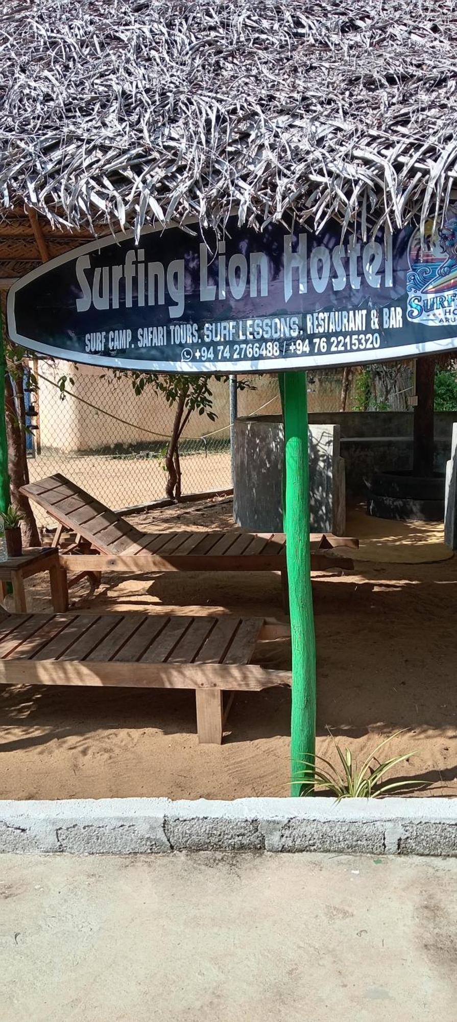 Surfing Lion Hostel Arugam Bay Exterior foto